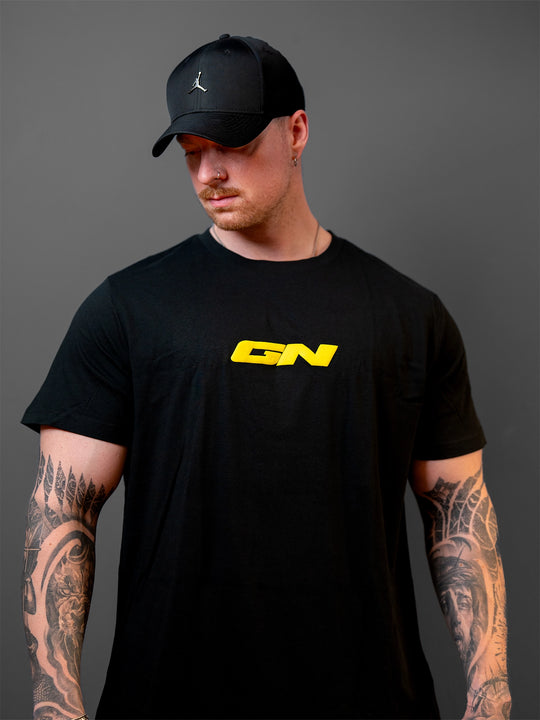 Basic Round Neck Shirt Black - GN