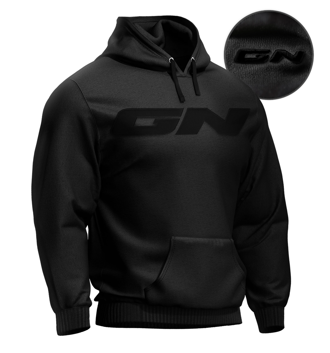 Heavy Hoodie - BLACK LIMITED - GN