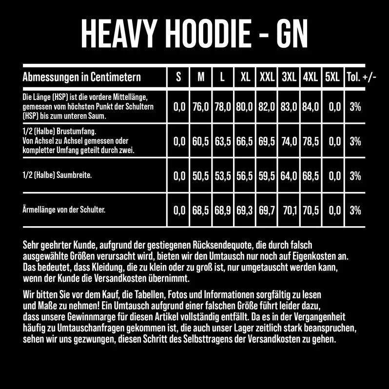 Heavy Hoodie - GN