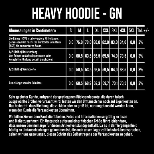 Heavy Hoodie - GN